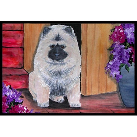 Carolines Treasures 18 x 27 in. Keeshond Indoor Outdoor Doormat SS8622MAT